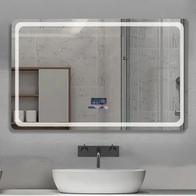  Specchio LED trucco Magic Vanity Pocket Mini Selfie Con luci, specchio a ribaltamento di dimensioni ridotte per donna