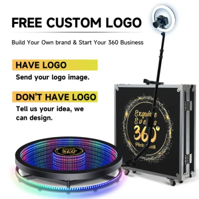 Dropshipping nuovo regolabile rotante 360 Photo Booth Video 360 gradi Chiosco fotografico Photobooth per feste di nozze