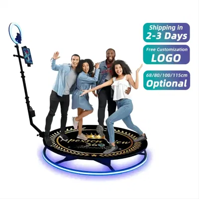  360 gradi piattaforma Photo Booth 360 Photo Booth Machine Wedding Photo Booth Party Photobooth