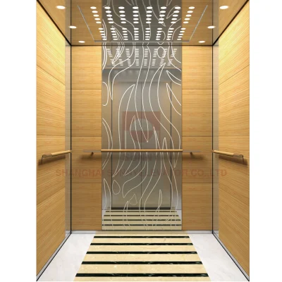  Pannello di decorazione in legno Specchio incisione parete cabina con tipo Luxury