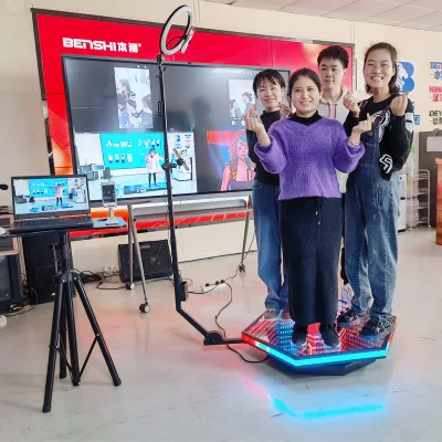  360 Photo Booth video con display