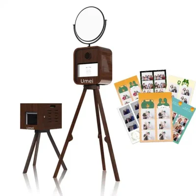  Stand fotografico Wedding Digital Mirror Booth distributore automatico giapponese Macchine fotocamera sfondo macchine fotografiche