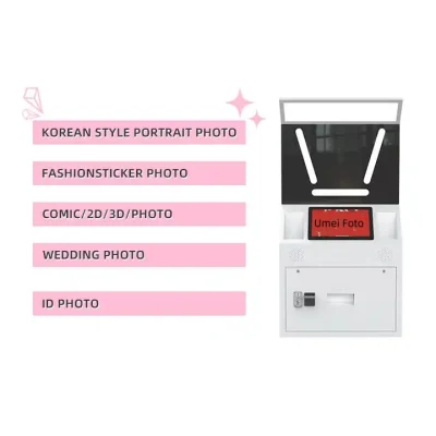 Migliore Photo Booth digitale con stampante, fotocamera e software Stand selfie
