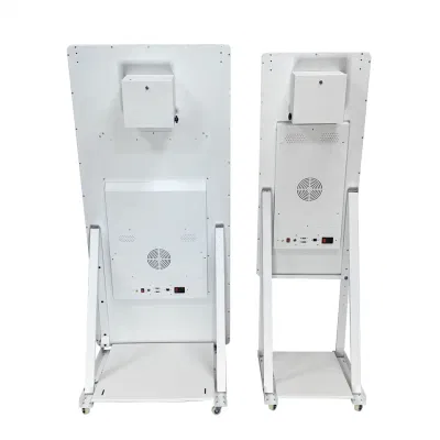 PhotoBooth Magic Mirror con TV 4K 1 set Easy Selfie Specchio Photo Booth macchina telaio LED Magic Mirror a forma di freccia Photo Booth