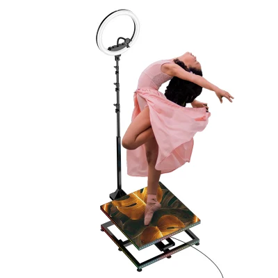  Commercio all&prime;ingrosso Personalizza Wedding Intelligent Slow Motion Rotating 360 Photo Booth