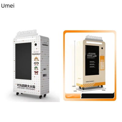 Shopping Mall Photo Booth Machine Kodak Camera Instagram Personalizza ATM Photo Booth Machine con stampante Kiosk