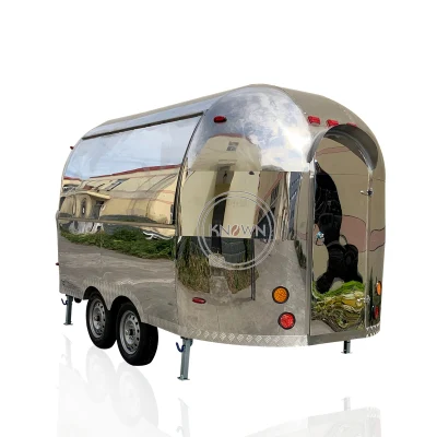 4m G.A. G.A. G.A. G.A. G.A. G.A. G.A. G. Trailer in vendita Fryer Pollo Griddle snack Hotdog gelato Carrello