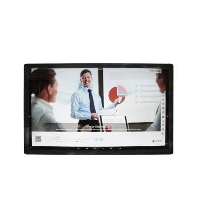  Pubblicità Display schermo 1080P ad alta risoluzione interattivo montaggio a parete Pubblicità Monitor LCD tablet con display a LED e montaggio a parete