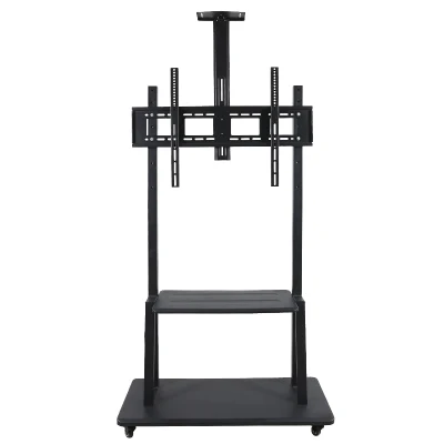  360 supporto mobile Onkron per TV da pavimento pesante girevole con supporto Carrello TV