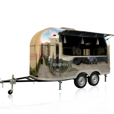 4m G.A. G.A. G.A. G.A. G.A. G.A. G.A. G. Trailer in vendita Fryer Pollo Griddle snack Hotdog gelato Carrello