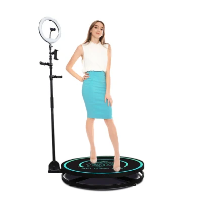 Funzionamento intelligente Slow Motion a 360 gradi 360 rotazione della videocamera Photo Booth