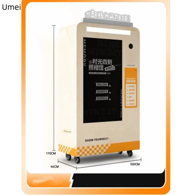 Shopping Mall Photo Booth Machine Kodak Camera Instagram Personalizza ATM Photo Booth Machine con stampante Kiosk