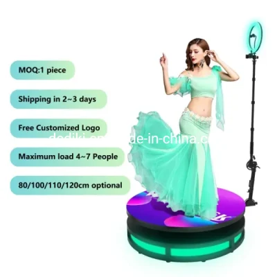 Hot sale Arcade Wedding Social Classic Slow Motion Selfie 360 Cabina video fotografica con fotocamera digitale