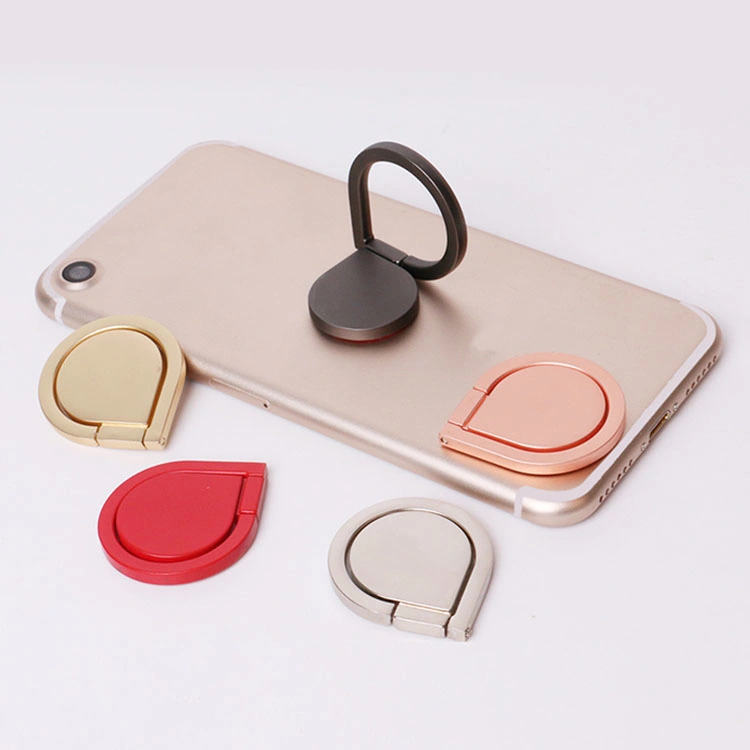 360 Rotation Foldable Metal Phone Holder Ring Grips, Finger Ring Stand for Cell Phone Accessories