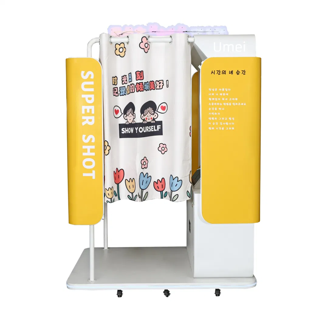 Camera Automatic Rotating Spinner Vending Machine 360 Degree Photo Booth