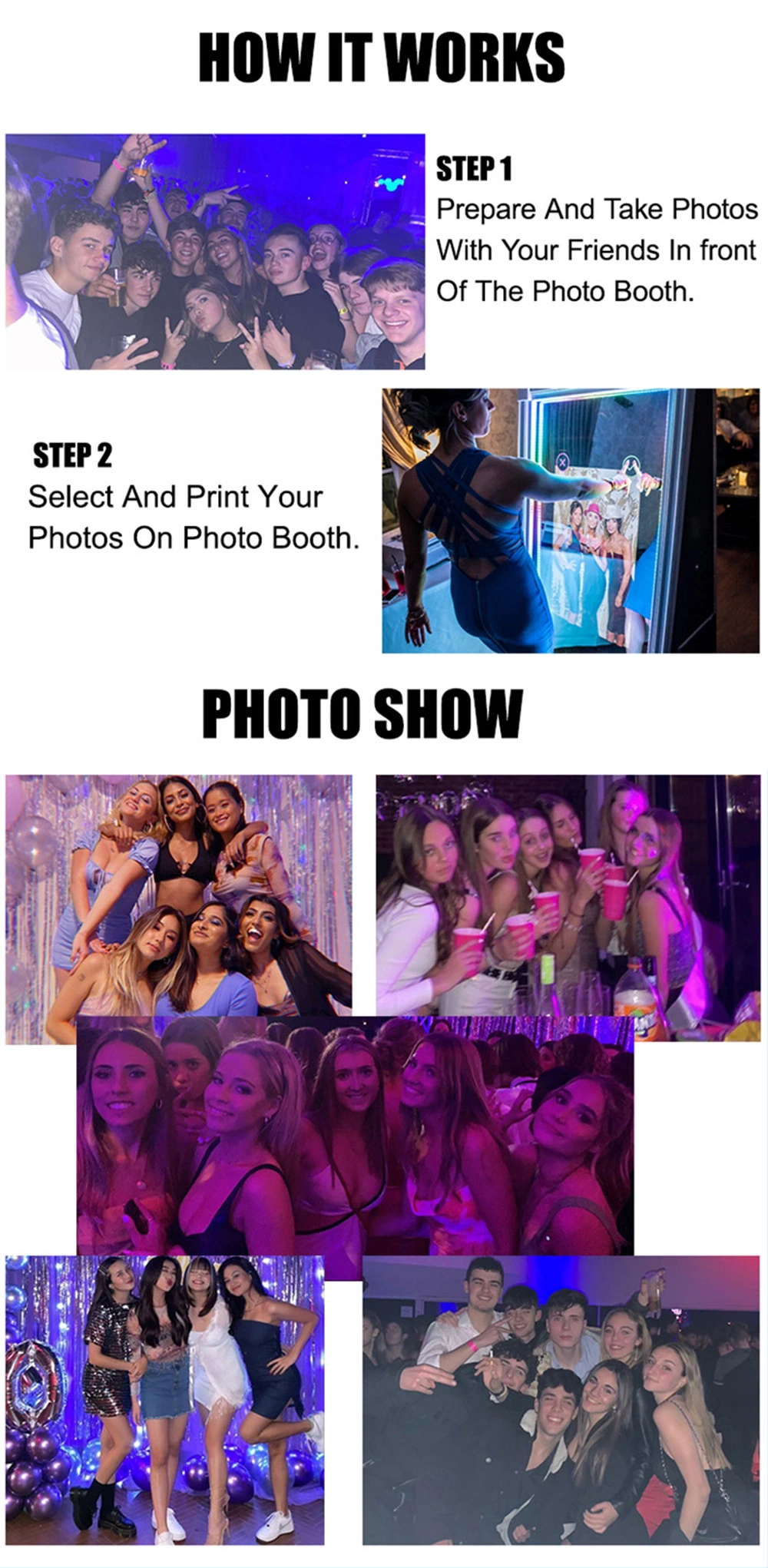 Cheap Price Portable Photobooth Kiosk Machine 2023 Selfie Magic Mirror Photo Booth for Sale