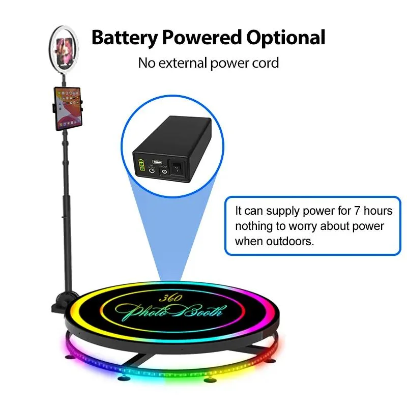 360 Degree Platform Photo Booth 360 Photo Booth Machine Wedding Photo Booth Party Photo Booth