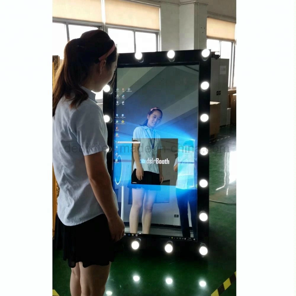 New Arrival Selfie Magic Mirror Me Photo Booth Machine Case for Exhibition