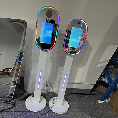 Selfie Magic Mirror Photo Booth Party Supplies Mirror Photo Booth with Camera and Printer Photo Booth Mirror