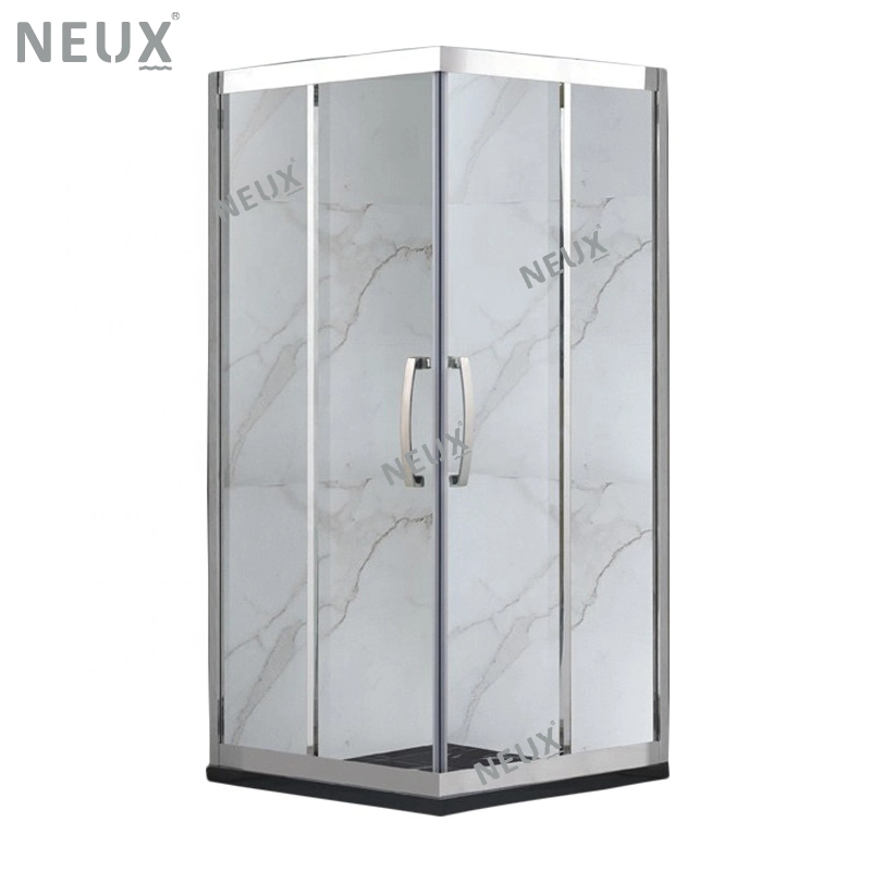 Nice Design Toughened Glass Shower Cubicle in Square Shape (LTS-8016)