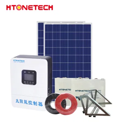 Htonetech off Grid Solar Panel Energy Systems Factory China 8kw 10kw 53kw on Grid Small Solar Energy System with Invertor