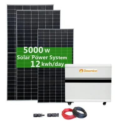  All in One 48 Volt 24V LiFePO4 Battery Inverter Complete Hybrid 5kw 10kw 7kw 25kw off Grid Power Solar System Kits