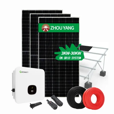 on Grid Solar System 5kw 10kw 15kw Solar Power System All in One Solar System Price