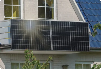  Complete Home Solar Power System Solar Kit on Grid with Micro Inverter and Solar Panel Adjustable Mounting Brackets