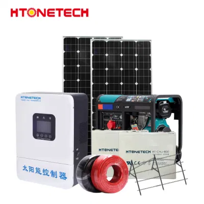 Htonetech 1000W off Grid All in One Solar Energy System Home China 47kw 550watt PV Panel Mono Solar Panel 6kVA 3 Phase Diesel Generator 3kv on Grid Solar System