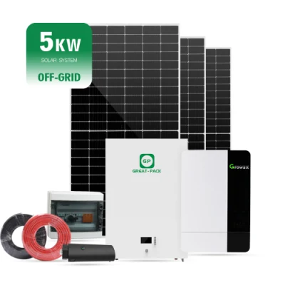  Portable Generator Sun Power Station Home Home 48V 5kw Full Kit All-in-One off Grid Solar Energy Storage System