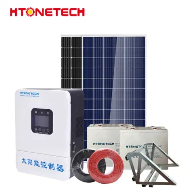 Htonetech off Grid Solar Panel Energy Systems Factory China 8kw 10kw 53kw on Grid Small Solar Energy System with Invertor