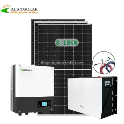 Solar Power Plant 10 Kw on Grid with Parts Bracket in Romania