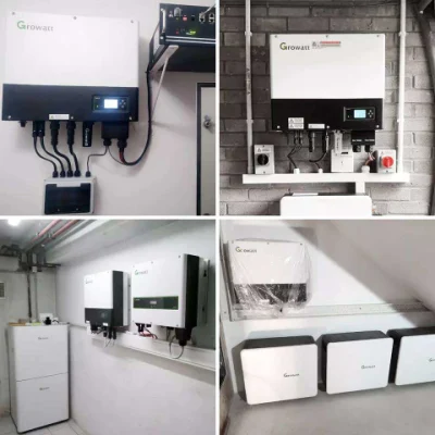  Growatt Hybrid Inverter 3 Phase 5kw Sph 5000tl3 Bh-up 4kw 6kw 7kw 8kw 10kw Hybrid Solar System Wholesale Price EU Market