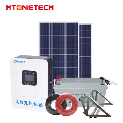 Htonetech off Grid Solar Panel Energy Systems Factory China 8kw 10kw 53kw on Grid Small Solar Energy System with Invertor