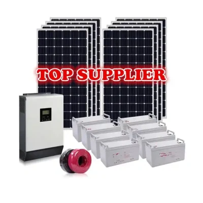 Complete Solar Energy System Kit 5kw 10kw 15kw on Grid off Grid Home Solar Power System