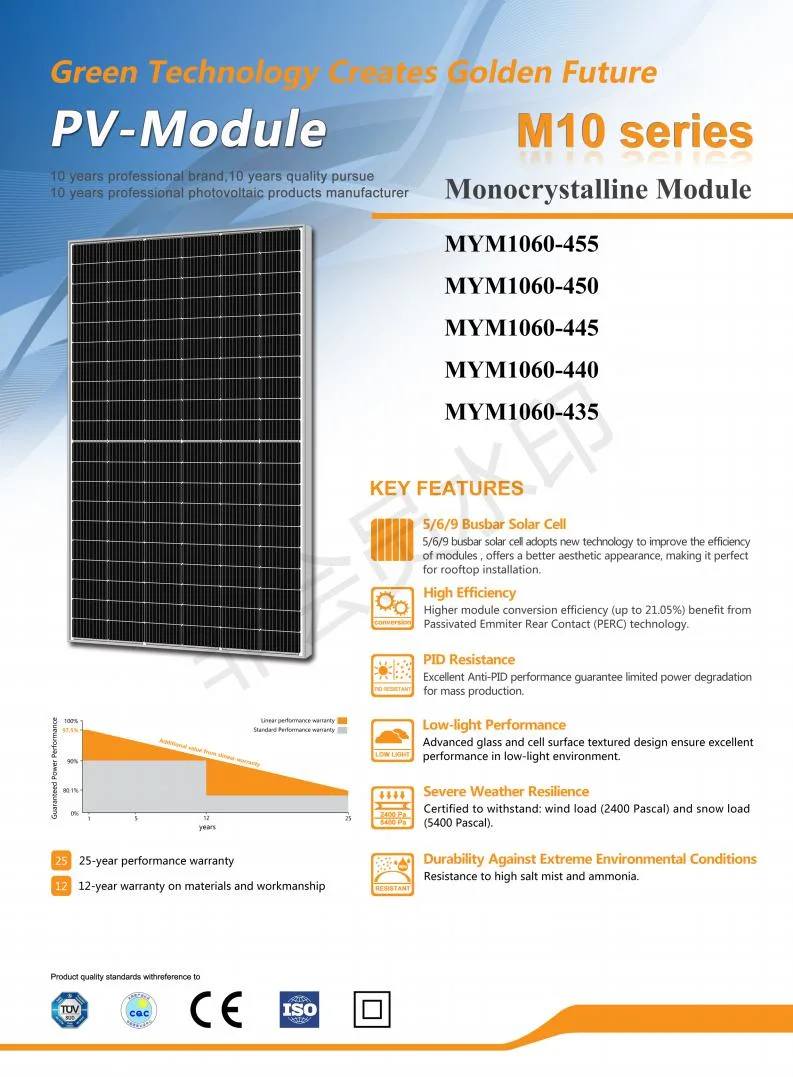 Best Price Customized 440W Mono Perc Solar Home Lighting System