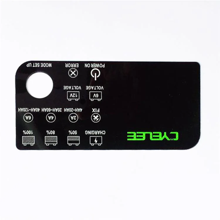 Polycarbonate Membrane Switch Front Panel Pet PC Graphic Overlay Printing Membrane Sticker Control Panel