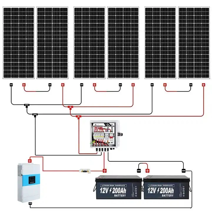 Solar Products 6000W Solar System off Grid Solar Power System Solar Panel Kit 5000W for Home Solar System Price 5000W