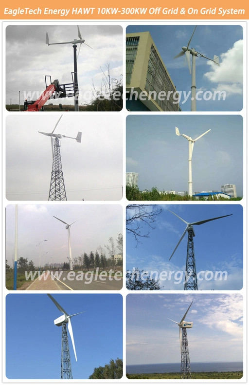 Hybrid Wind Solar Generator (5kw+1.5kw) Wind Power System and Solar Power System with Wind Turbine Genrator and Solar Panel for Green Energy System