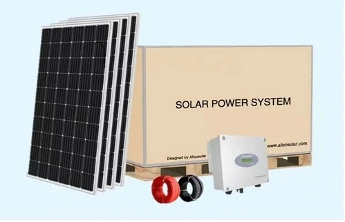 3kw 5kw 10kw 20kw 30kw off Grid Solar System Home Use Monocrystalline Solar Panel Power Energy System with Lithium Battery