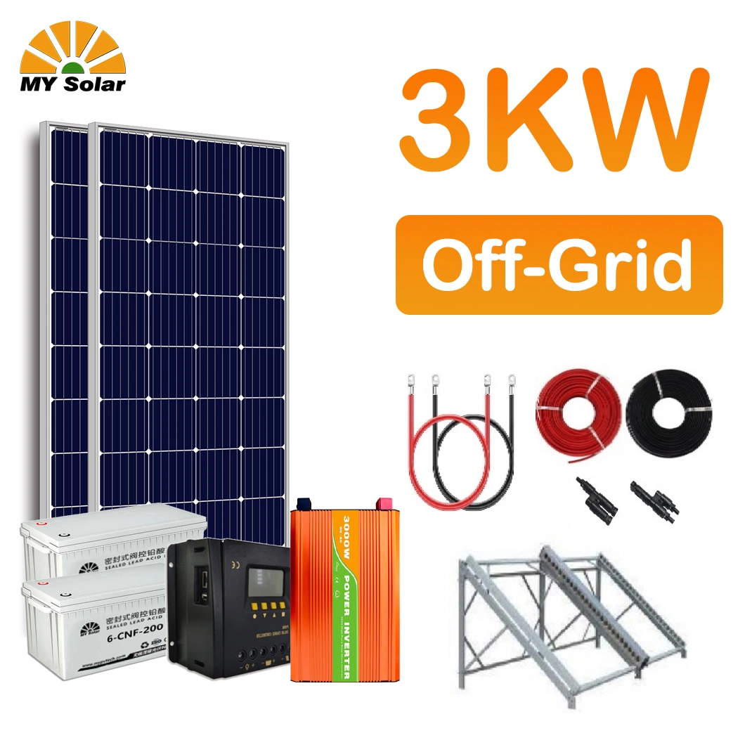My Solar Wholesale 3kw 4kw 5kw 10kw 5kw off PV Home Solar Power Energy System