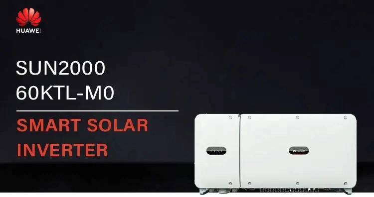 Huawei Inverter for Solar System 30kw 50kw 100kw 110kw Sun2000-60ktl-M0 on Grid Solar Inverter