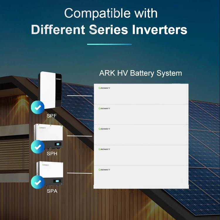 10kw Growatt Hybrid Inverter Solar System Full Set 5kw Sun Power System Kit 7kw 8kw 12kw for Home