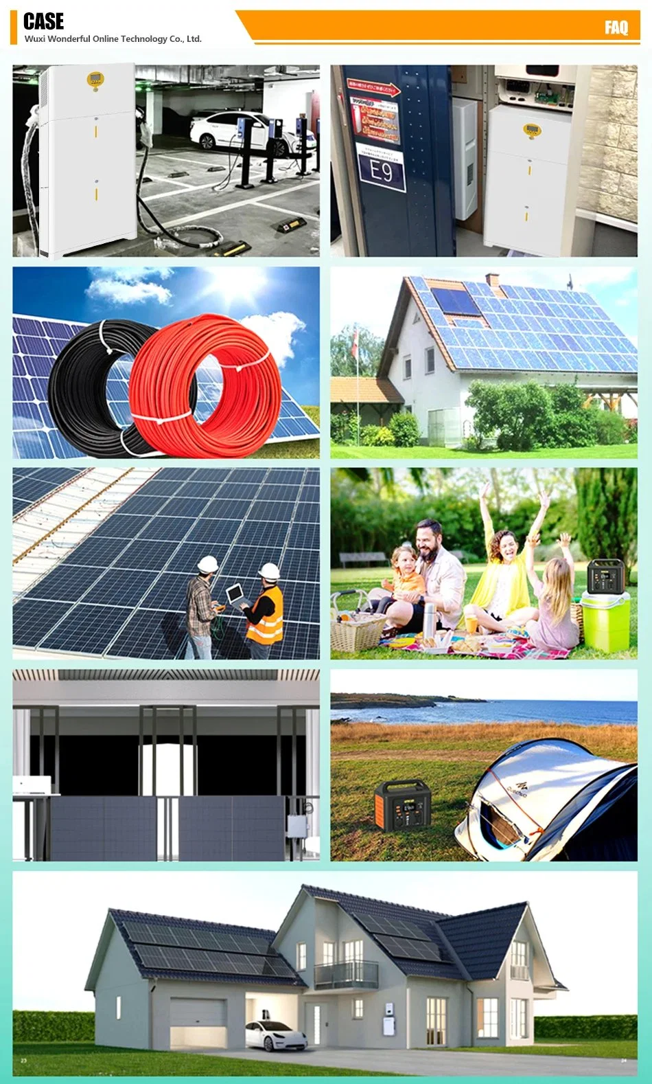 Home Use 1.5kw 3kw 6kw off Grid Hybrid Solar Energy System for Car Charger