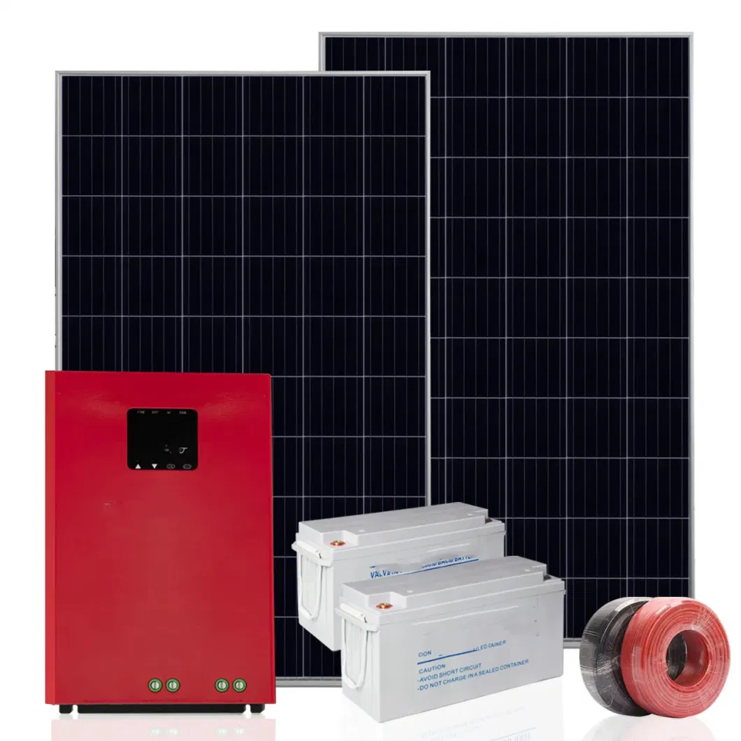 Solar Products 6000W Solar System off Grid Solar Power System Solar Panel Kit 5000W for Home Solar System Price 5000W