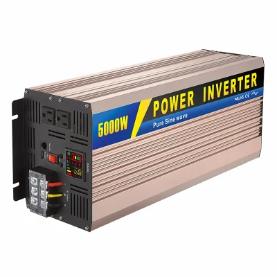 Fabrikpreis 5000watt/5kw 12V/24V/48V DC bis AC 110V/220V USV Pure Sinus-Welle Solar Power Inverter für Haus/Auto