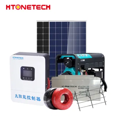 Htonetech 3kw 5kw off Grid Solar System Complete Kit China 5000W 45039W Mono PERC Solarmodule Single Face 9,6kw Diesel Generator Solar Energy System 1kw