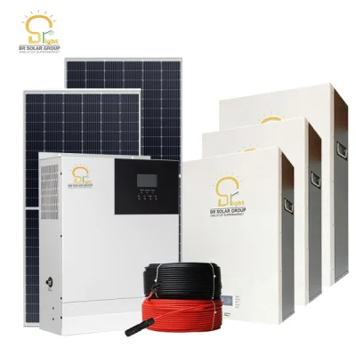Mit Lithium-Batterie 200 kW System Photovoltaik 10kw Home Solar Netzkit