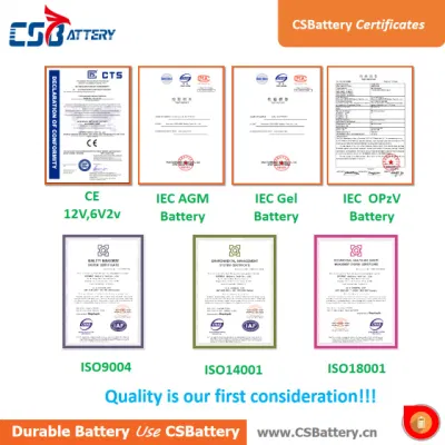 Csbattery 2V2500ah Tiefzyklus Solar Opzv Bateria für Industrie-stationäre/SLA/Medical-Equipments/Off-Grid-Solar/vs: Sacred-Sun/Ritar/Ali