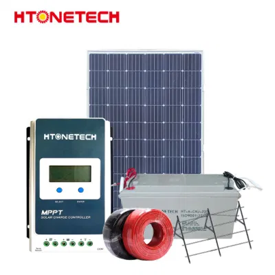 Htonetech komplettes Solarenergiesystem vom Netz 1000kw China 30kw 40kW 85kW 5kw 2kw 6kw 20 kW 1MW Solarenergie System mit 240W 24V monokristallinen Solarpanel